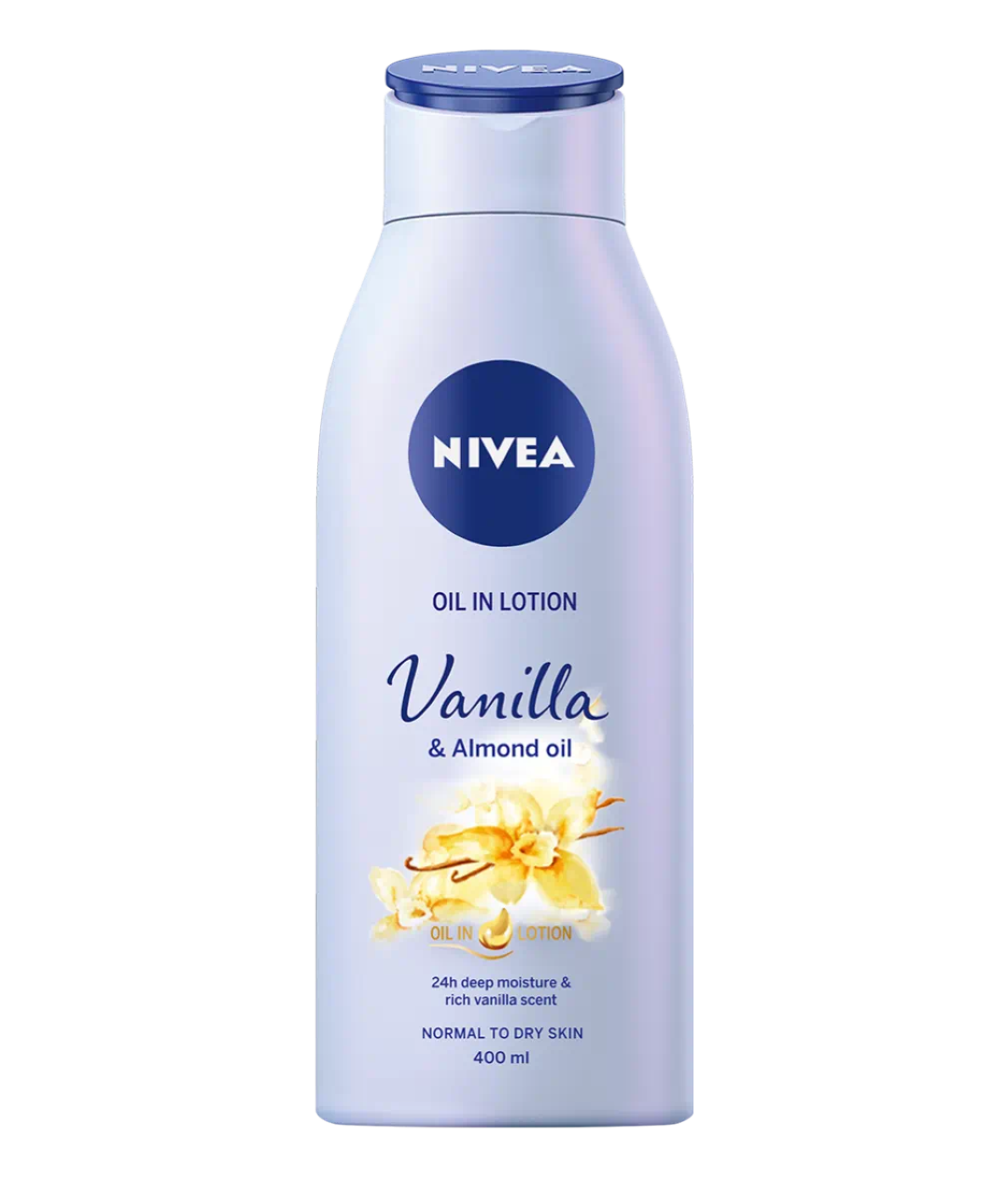 NIVEA OIL IN LOTION VANILLA & ALMOND OIL 400ML